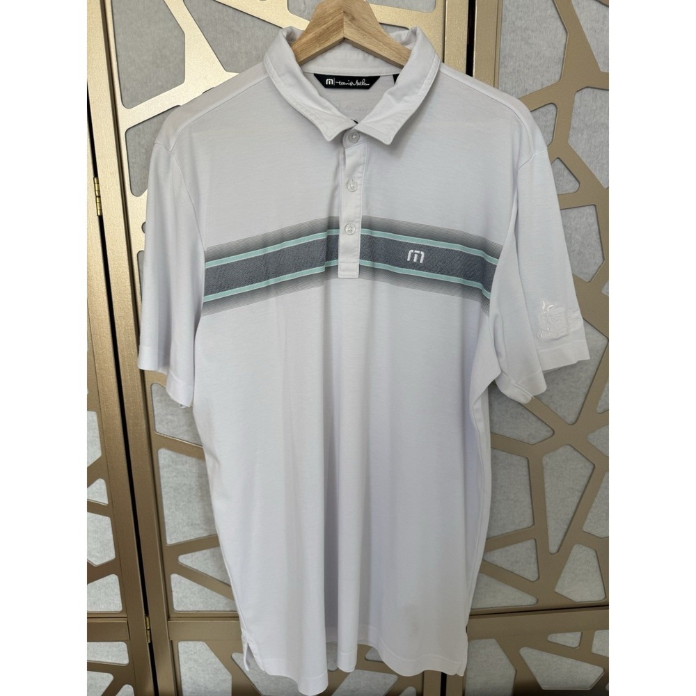 Travis Mathew Minnesota Twins Lime on the Rim Golf Polo Shirt Mens Side Logo XL